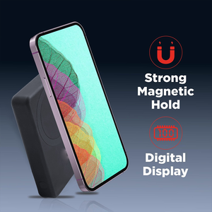 Banco <span class=keywords><strong>de</strong></span> Energía <span class=keywords><strong>de</strong></span> salida PD <span class=keywords><strong>de</strong></span> carga rápida inalámbrica <span class=keywords><strong>de</strong></span> 10000mAh con interfaz magnética Batería <span class=keywords><strong>de</strong></span> polímero <span class=keywords><strong>de</strong></span> litio para teléfono - Product Image 4