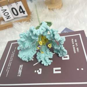 Decorazione Floreale Artificiale all'Uncinetto di Alta Qualità, Fiori di Mirto in Maglia - Product Image 6