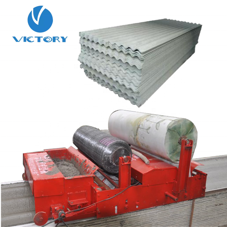 Concrete Corrugated Roof Tiles Making Machine