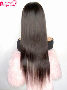 Perruques Lace Front en Cheveux Naturels Vietnamiens Bruts, Courtes, Double Drawn, Ultra Lisses, de 10, 14, 20, 22, 24, 26, 28, 32, 30 Pouces, en Promotion - Product Image 3