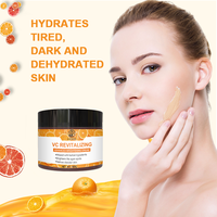 Kit de Soins de la Peau Réparateur à Marque Blanche: Lait Corporel à la Vitamine C, Nettoyant Moussant Visage à la Vitamine C, Lavant Visage à l'Acide Hyaluronique et Crème Visage