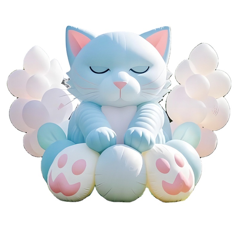 Walking Custom Inflatable Cartoon Doll Air