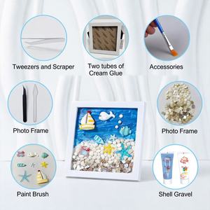 <strong>Children</strong> Educational DIY Handmade Ocean Texture Painting Gift Set 1 Pack - Product Image 3