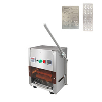 Petite machine d'emballage sous blister manuelle de bureau sans compresseur d'air, scelleuse de pilules Alu-PVC pour laboratoire