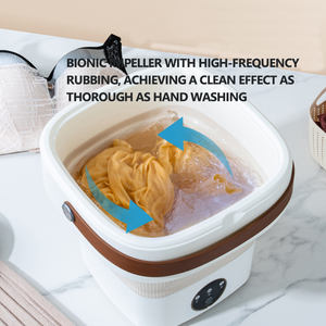 Lave-<span class=keywords><strong>linge</strong></span> et sèche-<span class=keywords><strong>linge</strong></span> combinés pliables, mini <span class=keywords><strong>machine</strong></span> <span class=keywords><strong>à</strong></span> laver portable avec sécheuse pour laver les sous-vêtements, <span class=keywords><strong>prix</strong></span> - Product Image 6