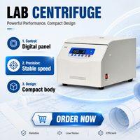 Centrifugeuse de laboratoire portable haute vitesse 10000 tr/min avec une capacité maximale de 4 x 100 ml