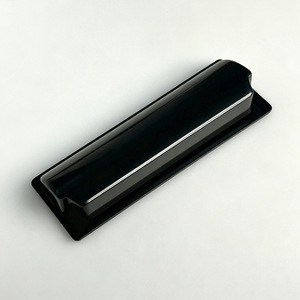 Plastic Embedded Handle Pl011 Rectangle Minimalist Drawer Furniture Handle Easy Installation - Product Image 2