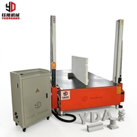 Machine de découpe de mousse à fil chaud CNC 4/5 axes pour le fraisage et la sculpture de mousse EPS, avec engrenages de moteur et composants essentiels