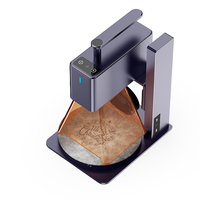Machine de découpe et de gravure laser portable mini basique pour 2 pièces, avec zone de gravure pour le bois, la pierre, le caoutchouc et le métal
