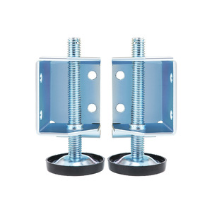 Patas Ajustables para Muebles JiuFa L-8*70, Tornillos de Nivelación para Armarios de Acero al Carbono con Almohadillas de Goma - Product Image 1