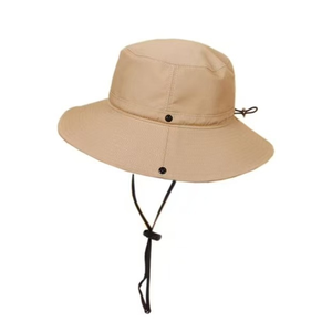 Chapeau d'été imperméable à large bord Chapeau de <span class=keywords><strong>pêcheur</strong></span> en gros Chapeau en polyester pour la pêche en plein air et les voyages - Product Image 2