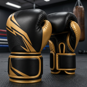 Gants de sparring multi-couches en mousse rembourrée, gants de boxe avec sangle Velcro, gants d'entraînement de sparring en gros - Product Image 4