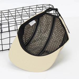 Gorra Deportiva Impermeable de 6 Paneles de Malla Transpirable, Gorra de Béisbol de Secado Rápido Sin Estructura, Logotipo Personalizado para Deportes al Aire Libre y Viajes - Product Image 6