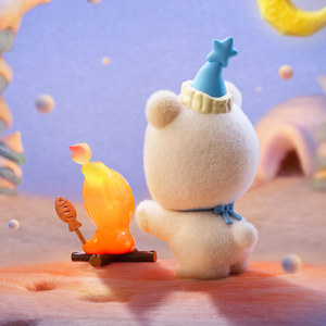 Auténtica Figura POP MART Twinkle Twinkle Warmth in a Freezing Noon 2 en <span class=keywords><strong>1</strong></span>, Juguete de Arte Flocado de Edición Limitada, Regalo, Adorno de Escritorio - Product Image 5