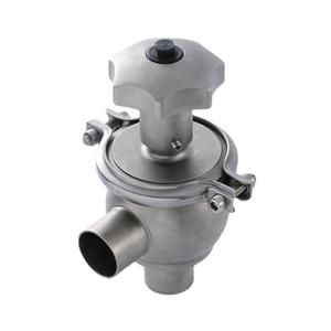 Válvula de Control de Flujo Manual de Acero Inoxidable, Accionada Eléctricamente, Válvula Sanitaria de Regulación de Flujo Manual - Product Image 1