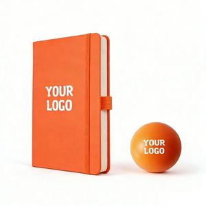Wholesale Meeting A6 Pu Leather Hardcover Journal With Custom Logo Bulk <b>Notebook</b> <b>Lined</b> Pages Office Business Promo Gift - Product Image 1