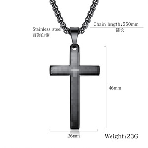 Collier rétro punk pour homme en acier inoxydable plaqué or 18 carats Hiphops Bijoux juifs personnalisés Collier <span class=keywords><strong>religieux</strong></span> de David - Product Image 6