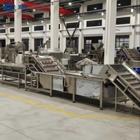 1 ~ 60 Ton/Uur Directe Fabrieksverkoop Tomatenpuree Maken Machine Voor Jam Ketchup Productie Voedselverwerkende Lijn
