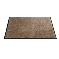 Tapis d'entrée commercial moderne abstrait en nylon fin, lavable en machine, antidérapant, adapté aux animaux domestiques, pour zones de passage intensif