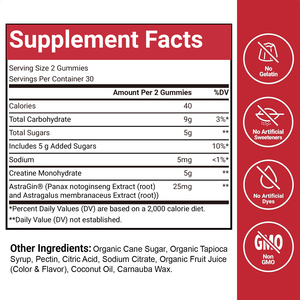 Gomitas de Creatina Monohidrato de Marca Privada de 5000 mg con BCAA, Colágeno y L-Taurina, Potenciador del Crecimiento Muscular, la Recuperación y la Resistencia - Product Image 6