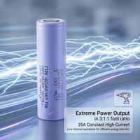 Baterai Silinder Samsung Asli Spec NMC 3.7V 4000mAh, Sumber Energi Andal Untuk Peralatan Listrik, Robot Vacuum, Dan Generator Tenaga Surya