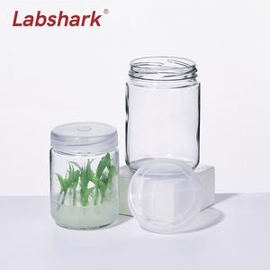 बकमाम उच्च बोरोसिलिकेट ग्लास बेकर खाली प्लास्टिक पी लिड ऊतक संस्कृति हाइड्रोपोनिक वेस-गुणवत्ता की खेती 1 वर्ष की वारंटी - Product Image 3