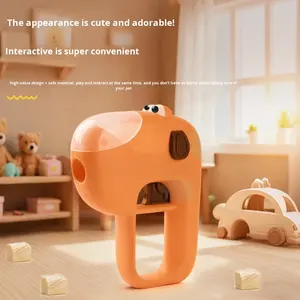 Dispensador Automático de Comida para Mascotas, Ecológico y Bonito, Lanzador de Comida Liofilizada para Aliviar el Aburrimiento, Juguete Interactivo para Perros y Gatos, Almacenamiento de Comida - Product Image 2