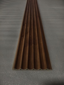 Panneau mural intérieur en PVC, revêtement WPC cannelé, panneau composite en plastique cannelé, panneau <span class=keywords><strong>Mentel</strong></span> - Product Image 5