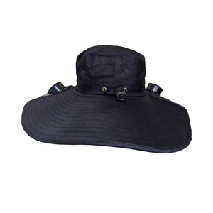 Ngoài trời rộng vành Sun <span class=keywords><strong>hat</strong></span> với 2 quạt năng lượng mặt trời chất lượng cao <span class=keywords><strong>fan</strong></span> hâm mộ năng lượng mặt trời <span class=keywords><strong>hat</strong></span> với USB sạc cho câu cá đi bộ đường dài săn bắn phụ kiện - Product Image 3
