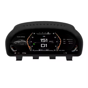 BMW 5 serisi F10 F11 3 serisi için F30 F35 X5 E70 E71 kilometre dijital küme 12.3 "paslanmaz çelik ekran pano LCD - Product Image 2