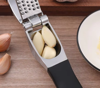 Presse-ail manuel multifonctionnel en métal et écraseur de gingembre et de noix, gadget de cuisine
