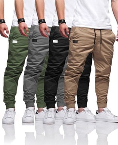 Nuovi <span class=keywords><strong>Pantaloni</strong></span> <span class=keywords><strong>Cargo</strong></span> da <span class=keywords><strong>Uomo</strong></span> Casual Business Stile Europeo e Americano con Coulisse e Laccetti alla Caviglia - Product Image 1