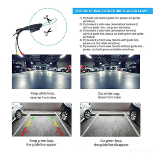 IPoster شاشة 5 بوصة + كاميرا احتياطية للرؤية الخلفية عالية الدقة للرؤية الليلية مقاومة للماء - Product Image 4