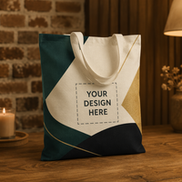 Sac en toile de Noël personnalisé en coton recyclé, modèle Yule Sketch, en stock et disponible en gros, support en tissu sur mesure pour magasins en chaîne