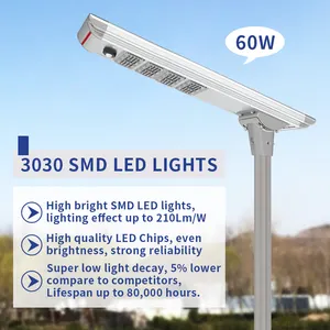 Shenzhen Professional Street Lamp Manufacturer prices Integrated lamp bestseller outdoor solar induction street lam