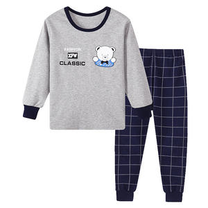 Conjunto <span class=keywords><strong>de</strong></span> Ropa Interior para Niños Grandes, Suéter <span class=keywords><strong>de</strong></span> Algodón Cálido con Estampado <span class=keywords><strong>de</strong></span> Animales y Flores, <span class=keywords><strong>Pijama</strong></span> para Adolescentes, Pantalones <span class=keywords><strong>de</strong></span> Otoño para Niños y Niñas - Product Image 5