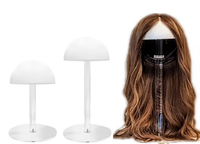 Support de perruque en lucite, fabrication sur mesure, collection Waterdale, présentoir en acrylique pour chapeaux, perruques, casques de jouets