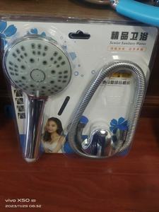 Cabezal de <span class=keywords><strong>ducha</strong></span> de mano de plástico cromado ABS de alta presión, rociador de niebla de ahorro de agua <span class=keywords><strong>para</strong></span> accesorio de grifo de <span class=keywords><strong>baño</strong></span> - Product Image 4