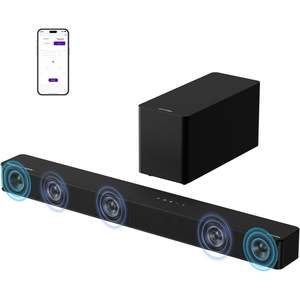 Barra de Sonido 5.1 Canales con Subwoofer de 300W Dolby Atmos para Cine en Casa y TV - Product Image 1