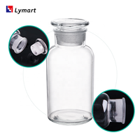 Bocaux en verre transparent poli pour conserve, 60ml, 125ml, 250ml, 500ml, vente en gros, 175mmx81mm, modèles LY 63011/63012/63013/63014