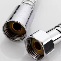Tuyaux de douche flexibles en acier inoxydable à prix de gros, accessoires flexibles pour tuyaux de douche de salle de bain