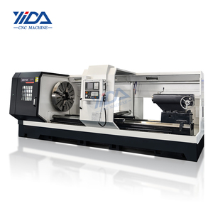 Grande machine à tourner CK61125x4000 avec commande GSK FANUC, entièrement automatique, à banc plat - Product Image 1