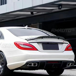 สปอยเลอร์หลังคาร์บอนไฟเบอร์ทรง R สำหรับ Mercedes-Benz CLS W218 รุ่น CLS350 CLS500 ปี 2011-2015 - Product Image 3
