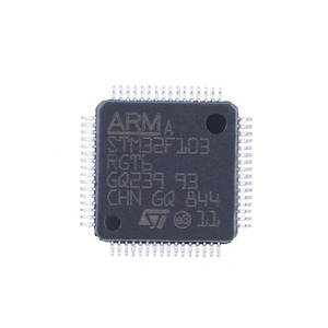 Microcontrôleur authentique Stm32f103rgt6 Lqfp-64 Arm Cortex-m3 32 bits Mcu Ics Stm32f103rgt6tr - Product Image 1