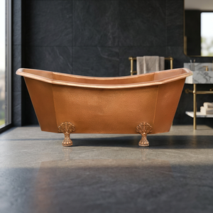Bañera Grande de Cobre Hecha a Mano de Lujo, Excelente Calidad, Precios de Mayoreo para Artículos de Baño, Fabricada en India, Disponible en Línea - Product Image 3