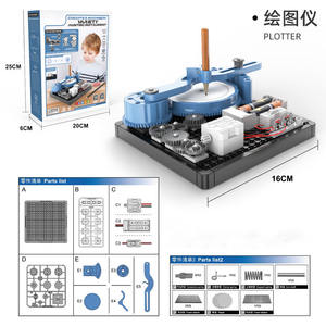 Kit di esperimenti scientifici di fisica di assemblaggio fai-da-te per bambini, giocattoli del motore dello stelo del circuito elettrico, giocattoli educativi scientifici di fisica - Product Image 3