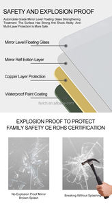 <span class=keywords><strong>Espejo</strong></span> grande de oro al por mayor, diámetro 60 <span class=keywords><strong>80</strong></span> 100cm, proyecto hotelero, <span class=keywords><strong>espejo</strong></span> de pared <span class=keywords><strong>redondo</strong></span> grande veneciano, <span class=keywords><strong>espejo</strong></span> de baño para hotel - Product Image 5