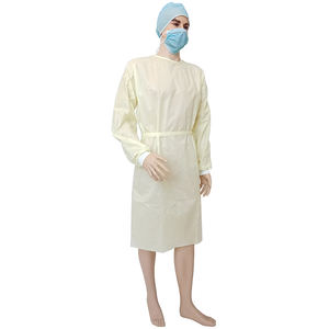 EN 13795 Blouses d'isolement <span class=keywords><strong>Blouse</strong></span> médicale <span class=keywords><strong>jetable</strong></span> pour patients hospitalisés <span class=keywords><strong>Blouse</strong></span> d'isolement - Product Image 2