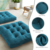 SUREWALHOME Coussin de chaise souple au design durable Coussin de jardin antidérapant Coussins de sol de patio pour meubles d'intérieur et d'extérieur