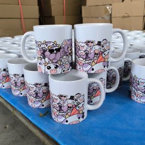 Fabricante de <span class=keywords><strong>Tazas</strong></span>, <span class=keywords><strong>Tazas</strong></span> de Cerámica Blancas y Negras de Porcelana de 11oz y 15oz <span class=keywords><strong>para</strong></span> Sublimación, Impresión de Imágenes, <span class=keywords><strong>Tazas</strong></span> de Café - Product Image 4